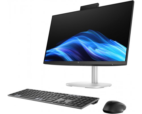 HP HP EliteDesk 8 G1i AI - All-in-One (Komplettlosung) - Core Ultra 7 265 / 2.4 GHz - RAM 16 GB - SSD 512 GB - NVMe - 1GbE, Wi-Fi 6E, Bluetooth 5.3 - WLAN: 802.11a/b/g/n/ac/ax (Wi-Fi 6E), Bluetooth 5.3 - Win 11 Pro - Monitor: LED 60.5 cm (23.8")