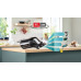 Bosch BBS1041RBA Įkraunamasis dulkių siurblys, Unlimited 10, Miltelinė rožė