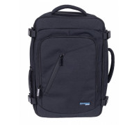 Plecak DONAU TRAVEL Warsaw, 15,6", 23l, USB + kabel, black