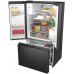 Hisense  NoFrost  612 L  augstums 179 cm  melna - SBS Ledusskapis  RF793N4SAFE (6921727074522)
