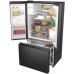 Hisense  NoFrost  612 L  augstums 179 cm  melna - SBS Ledusskapis  RF793N4SAFE (6921727074522)