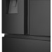Hisense  NoFrost  612 L  augstums 179 cm  melna - SBS Ledusskapis  RF793N4SAFE (6921727074522)