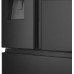 Hisense  NoFrost  612 L  augstums 179 cm  melna - SBS Ledusskapis  RF793N4SAFE (6921727074522)