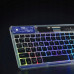 Dux Ducis Keyboard (CK Series) bezprzewodowa do laptopa / tabletu / telefonu przezroczysta