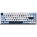 gamingowa bezprzewodowa mechaniczna AK680 MAX (8+8K) Magnetic Switch-Blue-White-Dark Blue Keycaps-RGB -Aluminum Positioning Plate-3 Model Version