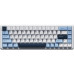 gamingowa bezprzewodowa mechaniczna AK680 MAX (8+8K) Magnetic Switch-Blue-White-Dark Blue Keycaps-RGB -Aluminum Positioning Plate-3 Model Version
