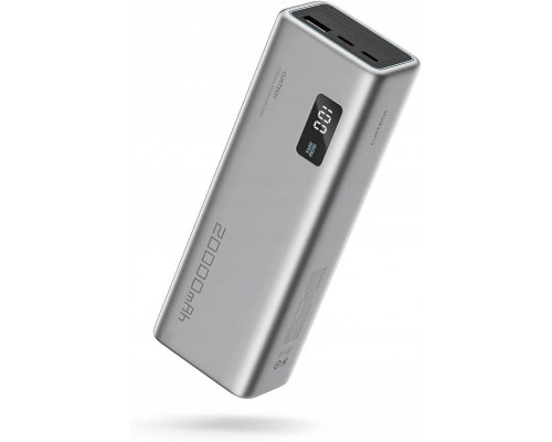 Cuktech CUKP200XGLGR 100W 20000mAh 2 x USB-C 1 x USB-A - gray