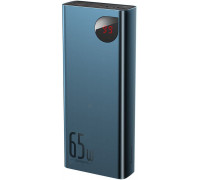 Baseus Adaman powerbank 2x USB / 1x USB Typ C / 1x micro USB 20000mAh 65W Quick Charge 4.0 Power Delivery Blue (PPIMDA-E03)