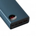Baseus Adaman powerbank 2x USB / 1x USB Typ C / 1x micro USB 20000mAh 65W Quick Charge 4.0 Power Delivery Blue (PPIMDA-E03)