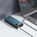 Baseus Adaman powerbank 2x USB / 1x USB Typ C / 1x micro USB 20000mAh 65W Quick Charge 4.0 Power Delivery Blue (PPIMDA-E03)