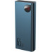 Baseus Adaman powerbank 2x USB / 1x USB Typ C / 1x micro USB 20000mAh 65W Quick Charge 4.0 Power Delivery Blue (PPIMDA-E03)