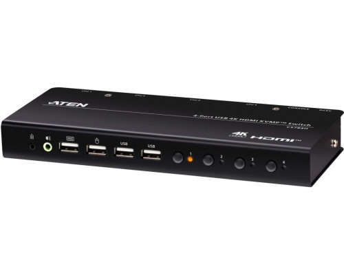 ATEN CS784H  KVM Black
