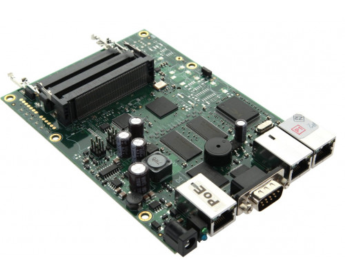 Board RB433/ CPU 300MHz/ 64MB RAM/ 3x LAN/ 3x mPCI/ OS L4