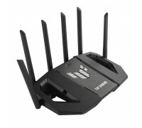 ASUS 90IG0A30-MO9C00 router bezprzewodowy 2.5 Gigabit Ethernet Trójpasmowy (2,4 GHz / 5 GHz / 6 GHz) Czarny