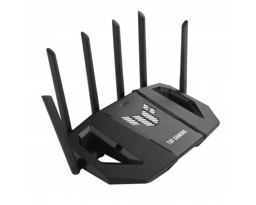 ASUS 90IG0A30-MO9C00 router bezprzewodowy 2.5 Gigabit Ethernet Trójpasmowy (2,4 GHz / 5 GHz / 6 GHz) Czarny