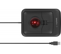 KeySonic MSM KSM-4006-UT Corded Trackball-Maus schwarz