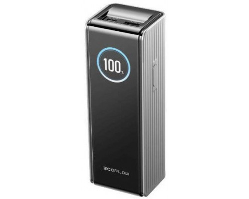 POWER BANK USB 25000MAH RAPID/170W Sidabrinis 5023001012 ECOFLOW