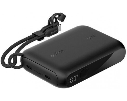 Belkin 10.000mAh schw. Display PD 20W USB-C BPB027hqBK