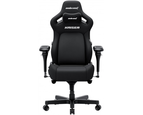 Gaming material Anda Seat Kaiser 4 V2 Size XL Black Fabric