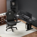 Gaming material Anda Seat Kaiser 3E XL Black Fabric