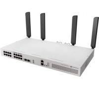 MikroTik Cloud Switch 418-8P-8G-2S+5axQ2axQ-RM with RouterOS L5 rackmount case | MikroTik