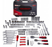 216el. 1/4", 3/8" i 1/2" (6-kątnych) (4-32mm)