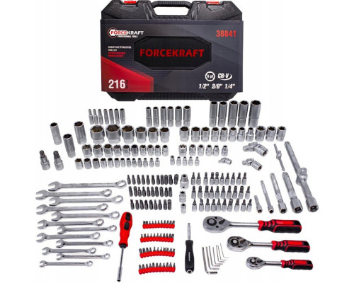 216el. 1/4", 3/8" i 1/2" (6-kątnych) (4-32mm)