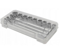 3/8" 20el. z nasadkami (6-22mm), adapterami i przedłużkami