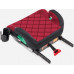 FOTELIK SAMOCHODOWY PODKŁADKA SIEDZISKO Z ISOFIX BORDOWO-SZARY PIKOWANY R129 125-150 CM