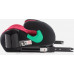 FOTELIK SAMOCHODOWY PODKŁADKA SIEDZISKO Z ISOFIX BORDOWO-SZARY PIKOWANY R129 125-150 CM