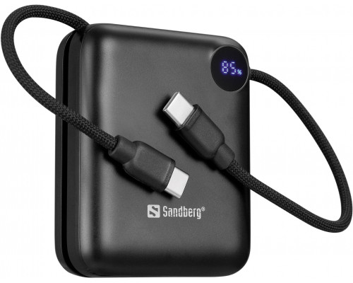 Sandberg 421-26 bank mocy Litowo-polimerowy (LiPo) 10000 mAh Black
