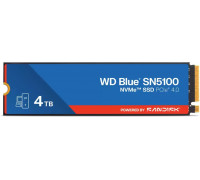 Western Digital WD Blue SN5100 4 TB M.2 PCI Express 4.0 NVMe QLC 3D NAND