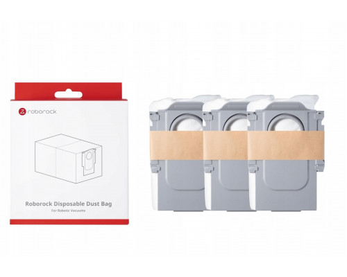 VACUUM ACC DUST BAG 3PCS/MOQ24 8.02.0454 ROBOROCK 8.02.0454 (6936905903556)