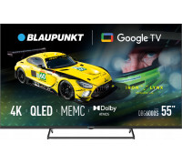 Blaupunkt telewizor Smart TV Google TV UHD Q-LED 55" czarny 55QBG6000S