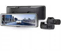 „Mio MiVue R860WD“, vaizdo registratorius | GPS | „Wi-Fi“ | Priekinė ir galinė kameros sinchronizuotos įrašymui su netrukdomu vaizdu; 11,26 colio IPS jutiklinis ekranas su apsauga nuo akinimo; Atnaujinkite į „STARVIS 2“ technologiją, kad