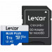 SD  Lexar Blue Plus MicroSDXC 1 TB Class 10 UHS-I/U3 A2 V30 (LMSBLPL001T-BNANG)