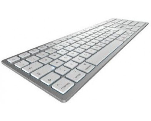 KW 9100 SLIM FOR MAC / US / SILVER/WHITE