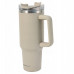 STALOWY THERMAL MUG TERMOS 1100ml Z RĄCZKĄ I SŁOMKĄ KLAUSBERG KB-7944
