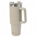 STALOWY THERMAL MUG TERMOS 1100ml Z RĄCZKĄ I SŁOMKĄ KLAUSBERG KB-7944