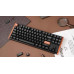 Keychron K8 HE Wireless (K8H-F1) - US Layout - Gateron Magnetic Nebula - Carbon Black (Czarny) Magnetyczna Bezprzewodowa Gamingowa