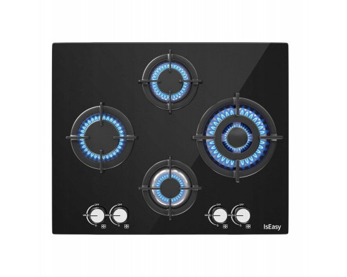 IsEasy MGBG-604B glass gas cooktop