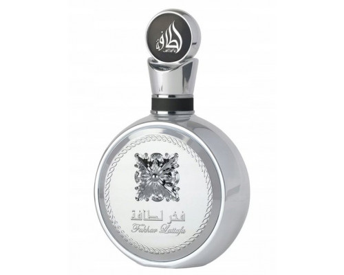 Lattafa Fakhar Platin Eau De Parfum for Men 100ml - Spicy Woody Fragrance