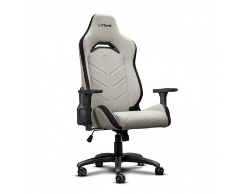 Gaming galds Trust Fotel gamingowy GXT 723B Ruya beżowy materiałowy