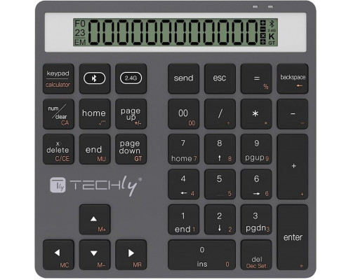 numeryczna bezprzewodowa z kalkulatorem BT/RF USB