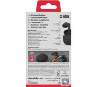 SBS Mobile wireless earbuds Go Pods TWS, black