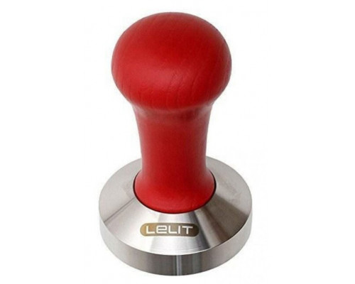 Lelit Tamper PLA471R do ubijania kawy - 57 mm, czerwone drewno