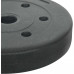 vidaXL Platee obciążeniowe 4 pcs black 21 x 3.8 cm