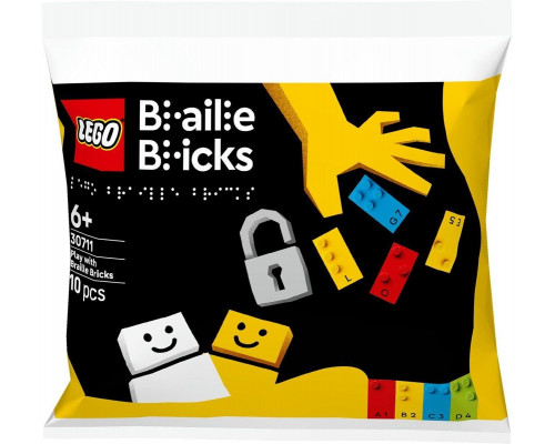 LEGO Braille Bricks Zabawa z alfabetem Braille’a (30711)
