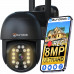 KAMERA WIFI ZEWNĘTRZNA OBROTOWA 4K ULTRA HD 8MPX 8MP EUROLOOK AUDIO CZARNA