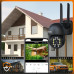 KAMERA WIFI ZEWNĘTRZNA OBROTOWA 4K ULTRA HD 8MPX 8MP EUROLOOK AUDIO CZARNA